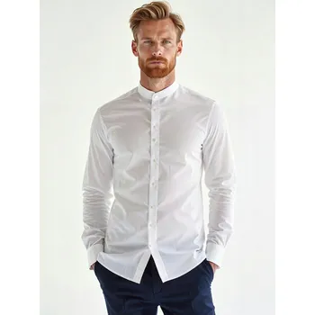 Pánská košile Pako lorente pánská košile slim s dlouhým rukávem bavlna velikost XXL