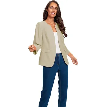 Dámská vesta Bunda Heine Khaki 2564663 48