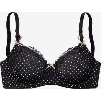 Podprsenka H2173 NUANCE Regular BH PODPRSENKA S KOSTICEMI black-powder 90B