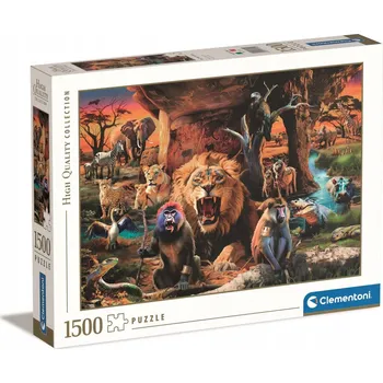 Puzzle Clementoni Puzzle 1500 dílků PUZZLE 1500 EL THE TRIBAL CLEMENTONI 31724
