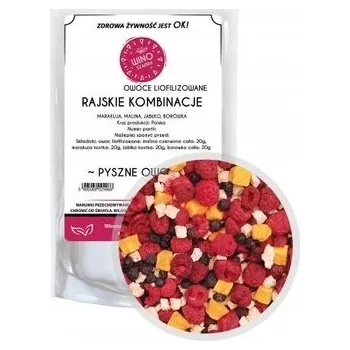 Ovoce Rajské Kombinace Lyofilizované Ovoce Marakuja Malina Jablko 80g Kbelík