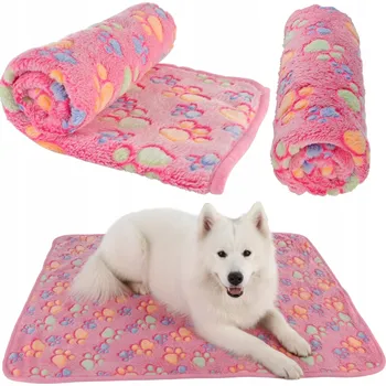 Pelíšek pro psa KOC DLA PSA w łapki PELÍŠEK mięsisty miękki velká deka XL 120x100cm