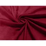 Prostěradlo Jersey lux vínová 200x90