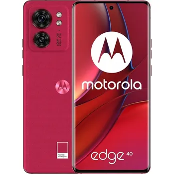 Mobilní telefon Smartphone Motorola Edge 40 8 GB / 256 GB 5G Červený Viva Magenta
