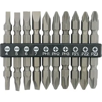 Příslušenství k nářadí Sada bitů Strend Pro YF40020, 10 dílná, Cr-V