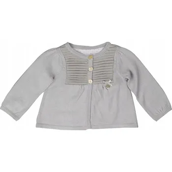 Dívčí svetr Dívčí rozepínací svetr Kanz šedý, vel. 86