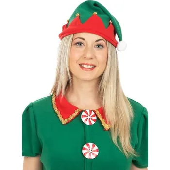 Karnevalový doplněk Funiglobal - Elfí klobouk -