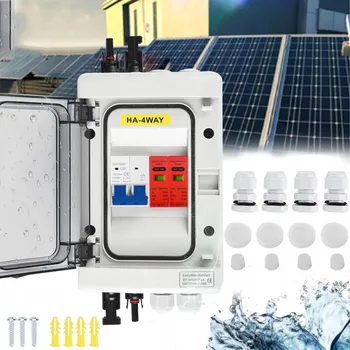 DC ochrana fotovoltaické instalace PV 1000V 1 STRING 4-modulová