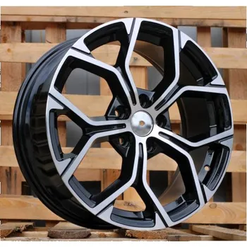 Disk Alu kola Racing Line A056, 18x7.5 5x112 ET51, černá + leštění