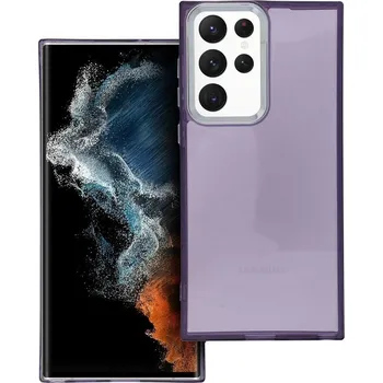 Pouzdro na mobilní telefon Zadní kryt PEARL Case pro Samsung Galaxy S22 Ultra, purple