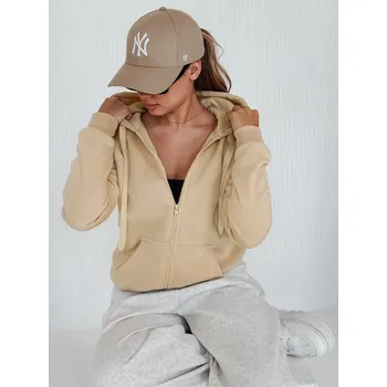 Dámská mikina Dámská mikina VICTORIA BY1391 Barva: Béžová, Velikost: L