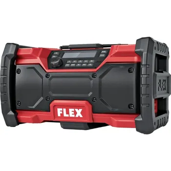 FLEX Aku digitální stavební rádio RD 12/18/230 CEE, 20W, 12/18/230V, bez aku a nabíječky