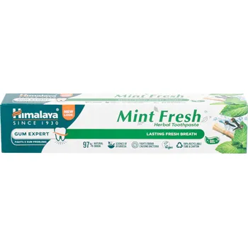 zubní pasta Himalaya Mint Fresh Bylinná Zubní Pasta v Gelu Osvěžující Dech, 75 Ml
