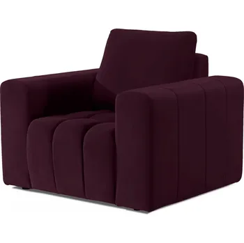 Křeslo Elegantní čalouněné křeslo s prošíváním do obývacího pokoje Lazaro - ELTAP matt velvet 68 108x85 cm