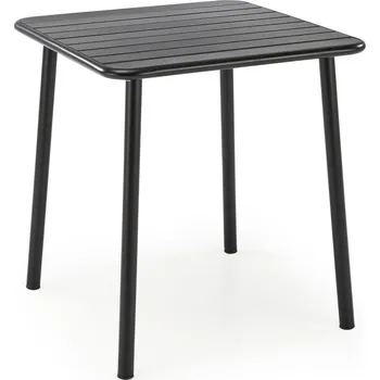 Jídelní stůl Stůl BOSCO čtvercový - Halmar Černá 70x76 cm