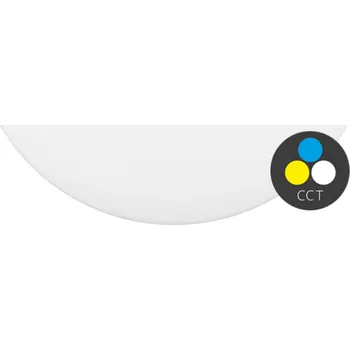 Ecolite LED svítidlo stropní kruh 24W 2160lm CCT IP44 bílé WYB380-CCT/24W/BI
