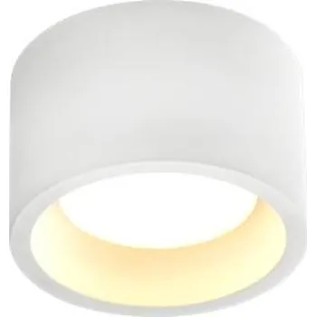 ACA Lighting stropní sádrové svítidlo GENI kulaté bílé 1xGX53 G96011