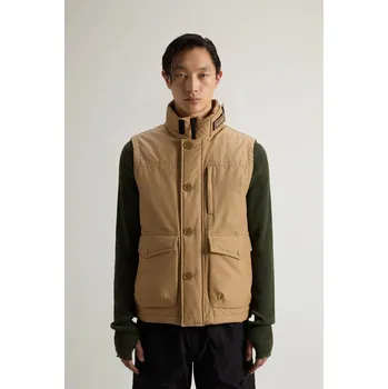 VESTA WOOLRICH RAMAR VEST GOLD KHAKI