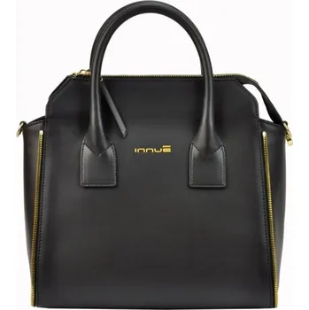 Kabelka Kožená kabelka Innue E351 - černá