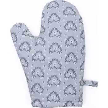 Chňapka Podpěrová s.r.o. Chňapka s magnetem SRDCE ŠEDÁ