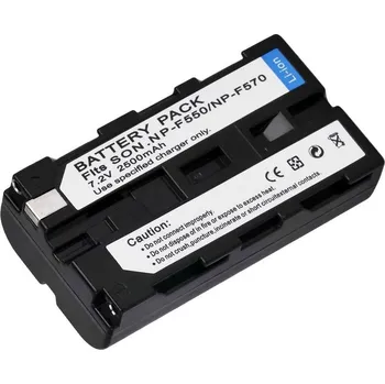 TRX baterie Sony NP-F550 - 2500 mAh