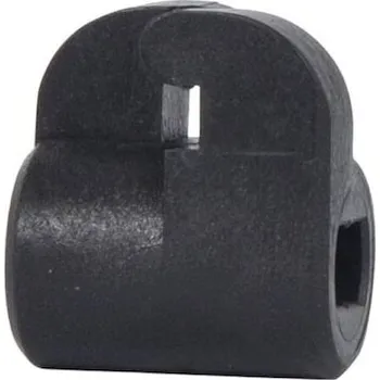 Ohradník Vrchní narážecí izolátor na ohradníkové tyčky do 10 mm - 10 ks