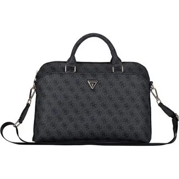 brašna na notebook Guess PU 4G Triangle Logo Taška na Notebook 13/14/15" Black