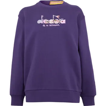 Dámské oblečení Mikina Diadora Purple Glass 4721056 8 (XS)