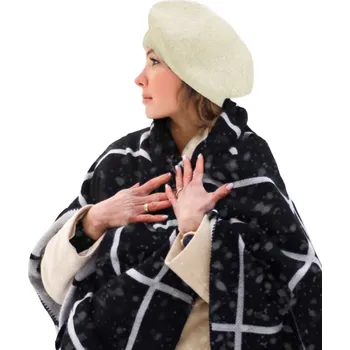 Čepice YOCLUB zimní čepice béžová, univerzální velikost