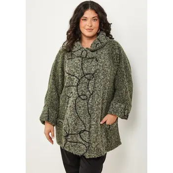 Dámská vesta Bunda Curvy Lady Khaki 3323214 44/46