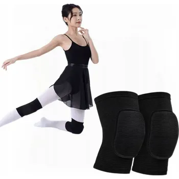 Chránič kolene Volejbalové chrániče kolen, ortéza na koleno pro basketbal, volejbal, fotbal - černé