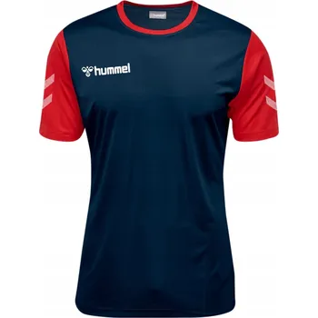 Chlapecké tričko Hummel dětské tričko modré polyester velikost 140