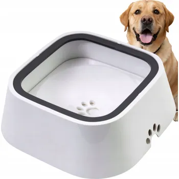 Miska pro psa Miska pro psa proti rozlévání 1,5L na vodu Protiskluzová Velká Dávkovač