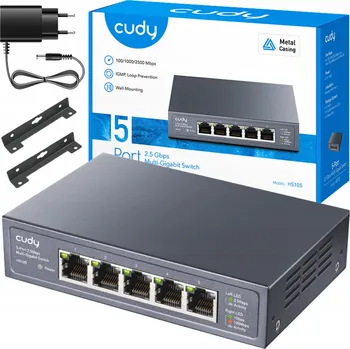 Switch 5portový Switch Cudy HS105