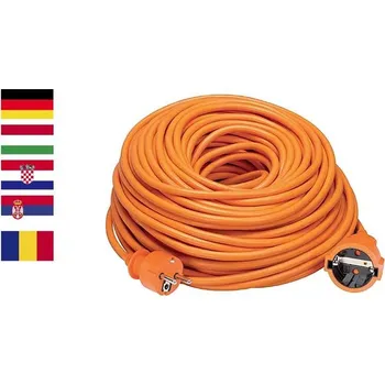 Prodlužovací kabel Kabelová zahradní NĚMECKÁ zásuvka Strend Pro DG-YDB01 30 m, HU, RO, SRB, CRO