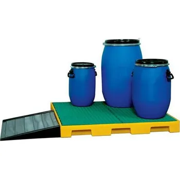 Olejová vana Plastová záchytná vana s roštem, kapacita 200 l