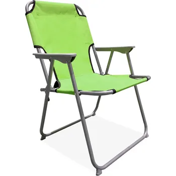Zahrada Aga Skládací křeslo OXFORD MR2124 Světle zelené