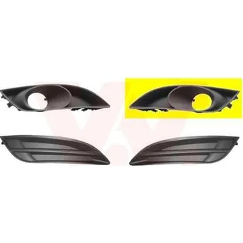 Nárazník Větrací mřížka, nárazník VAN WEZEL 5405591