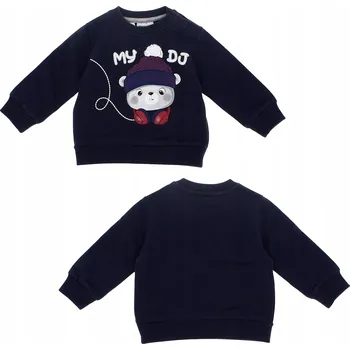 Chlapecká mikina Primigi dětská mikina bavlna modrá, velikost 80