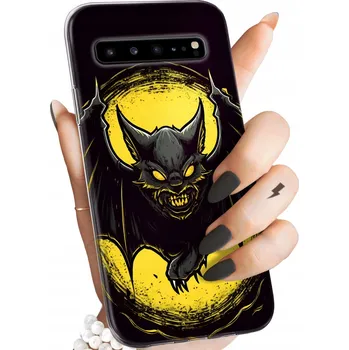 Pouzdro na mobilní telefon Zadní Kryt Hello Case pro Samsung Galaxy S10 5G žlutý