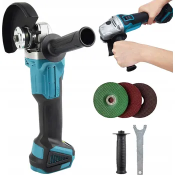 úhlová bruska Bezkartáčová úhlová bruska 21V 125 mm + 2 aku 4000 mAh