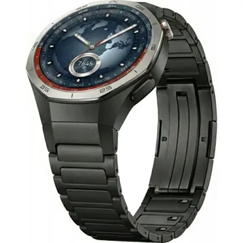 Náramek TITANOVÝ NÁRAMEK PRO HUAWEI WATCH GT5 PRO 46MM ČERNÝ