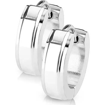 Náušnice Šperky4U Ocelové náušnice - kroužky - OPN1209-ST
