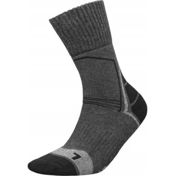 Pánské ponožky Ponožky JJW INMOVE TREKKING DEODORANT antracit + grafit 41-43