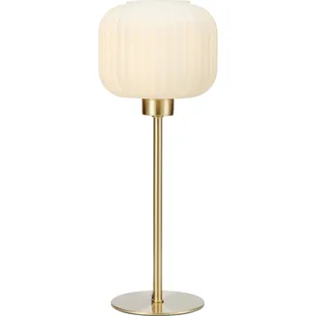 Lampička Markslöjd stolní lampa Sober, mosaz, 38 cm