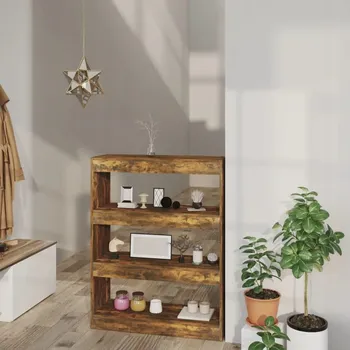 Knihovna Regál VidaXL 80 cm x 103 cm x 30 cm, dekor dub craft