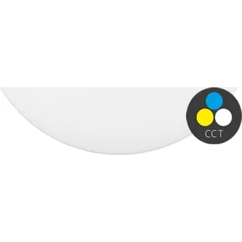 Ecolite LED svítidlo stropní kruh 12W 1080lm CCT IP44 bílé WYB230-CCT/12W/BI