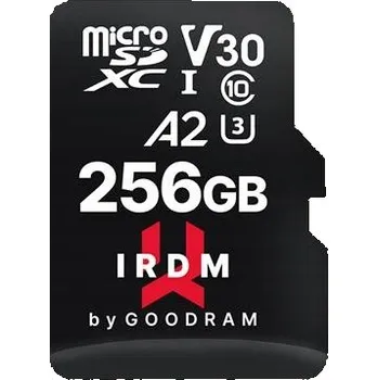Paměťová karta Paměťová karta GOODRAM IRDM 256 GB U3 A2 + adaptér