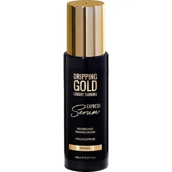 Přípravek na opalování DRIPPING GOLD Express Tanning Serum Dark 150 ml