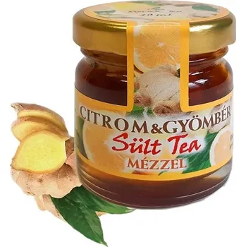 Sušené ovoce Mecsek Citronovo-zázvorový pečený čaj s medem (40ml)